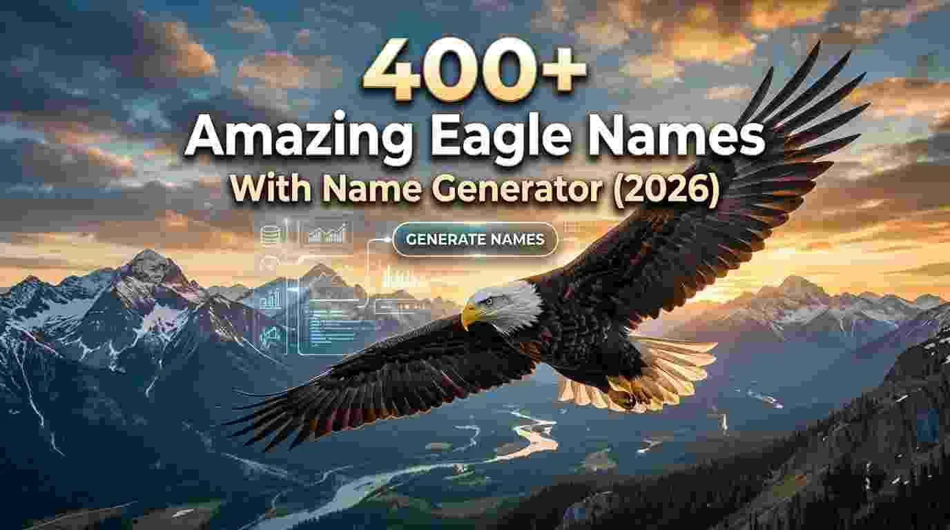 Amazing Eagle Names With Name Generator