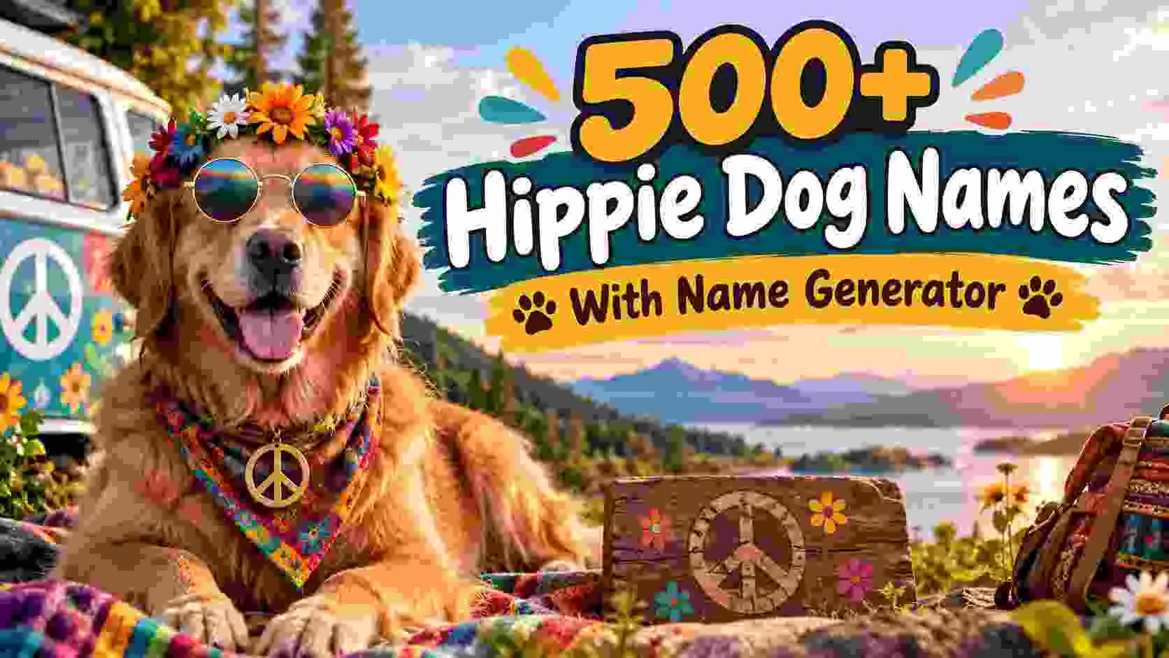 Hippie Dog Names With Name Generator