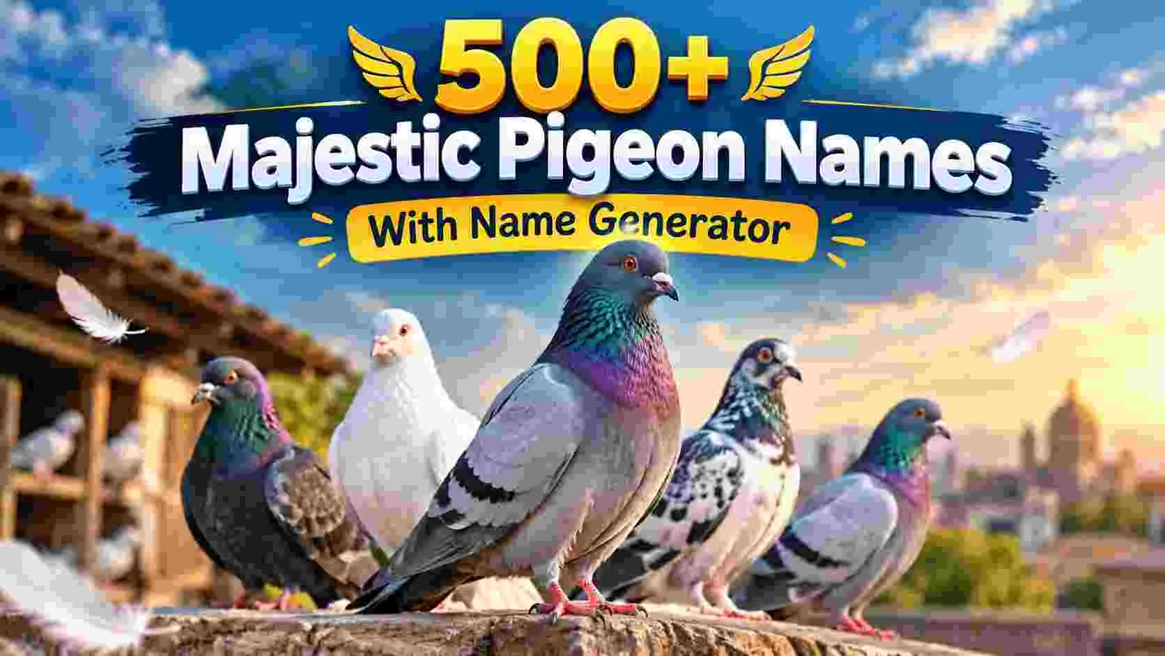 Majestic Pigeon Names With Name Generator