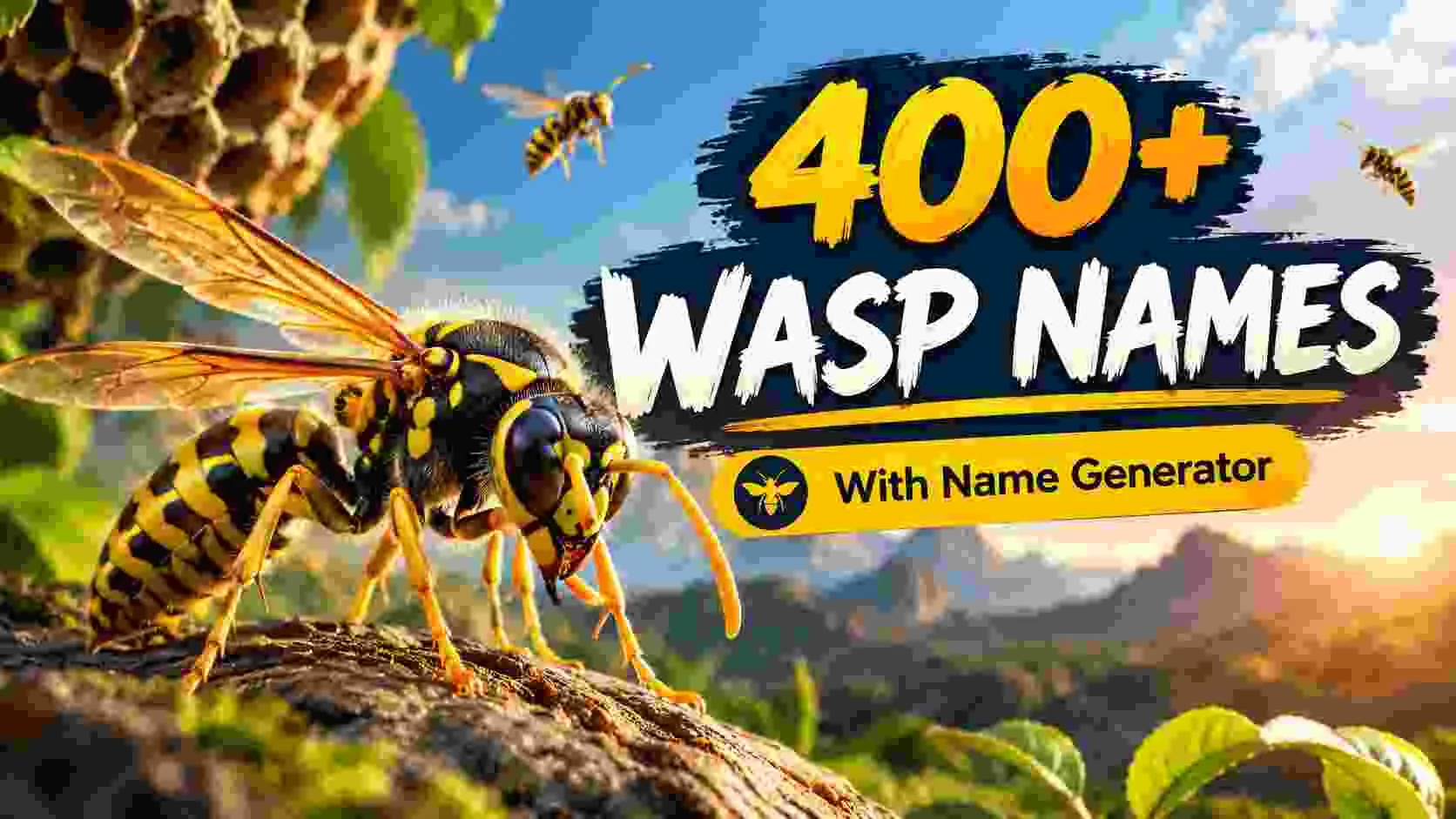 Wasp Names With Name Generator